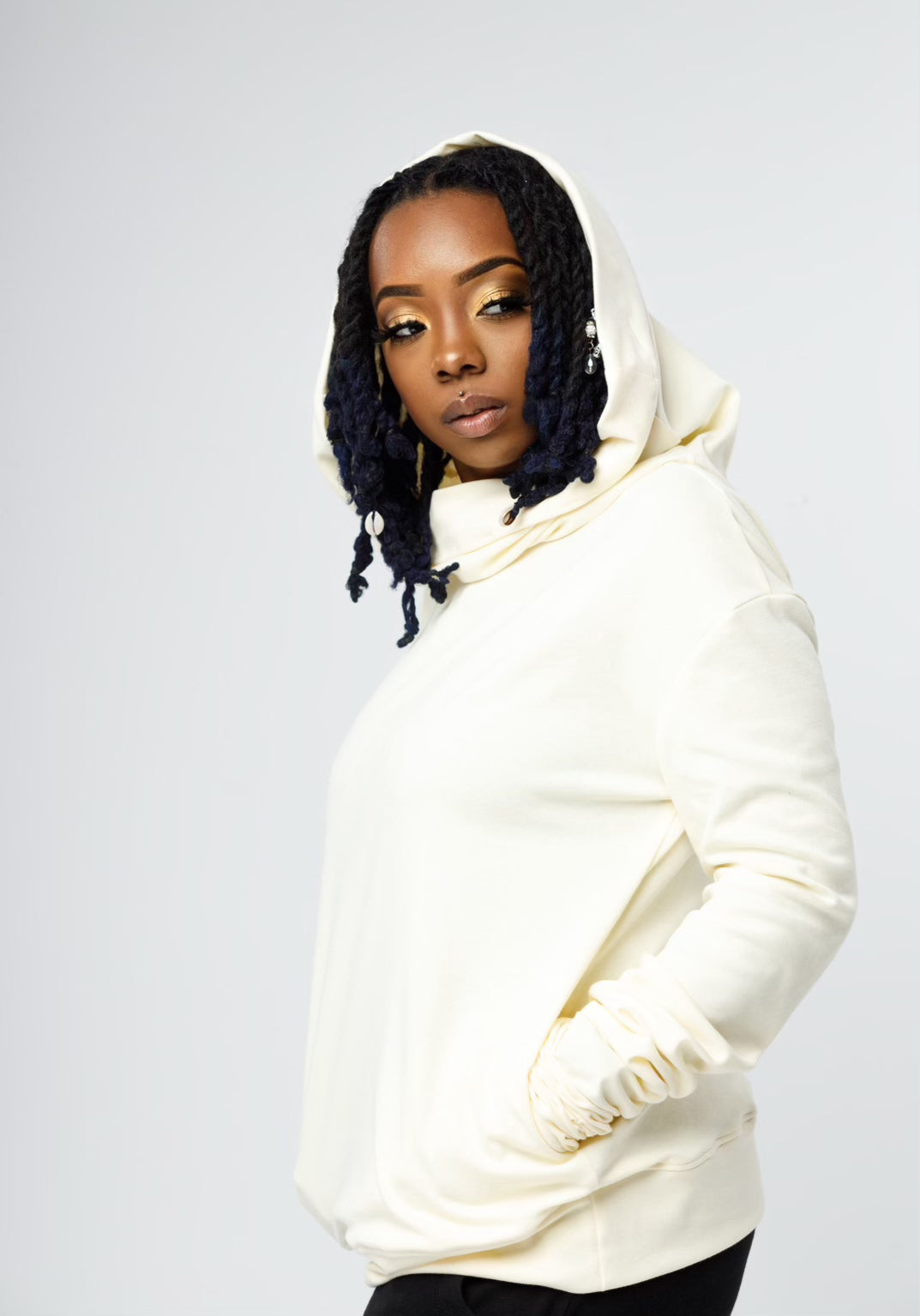 Unisex Cream Hoodie