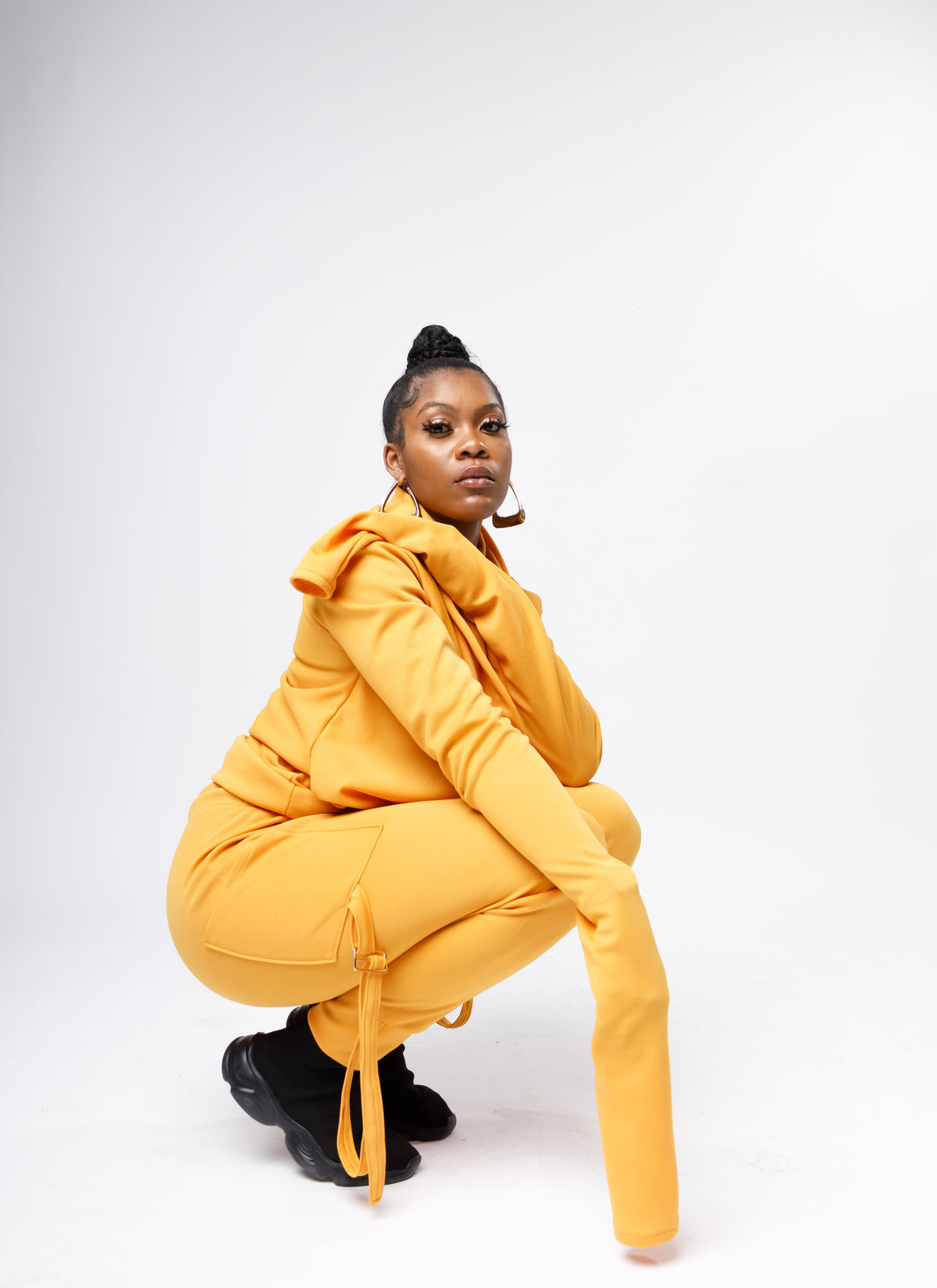Unisex Mustard Hoodie
