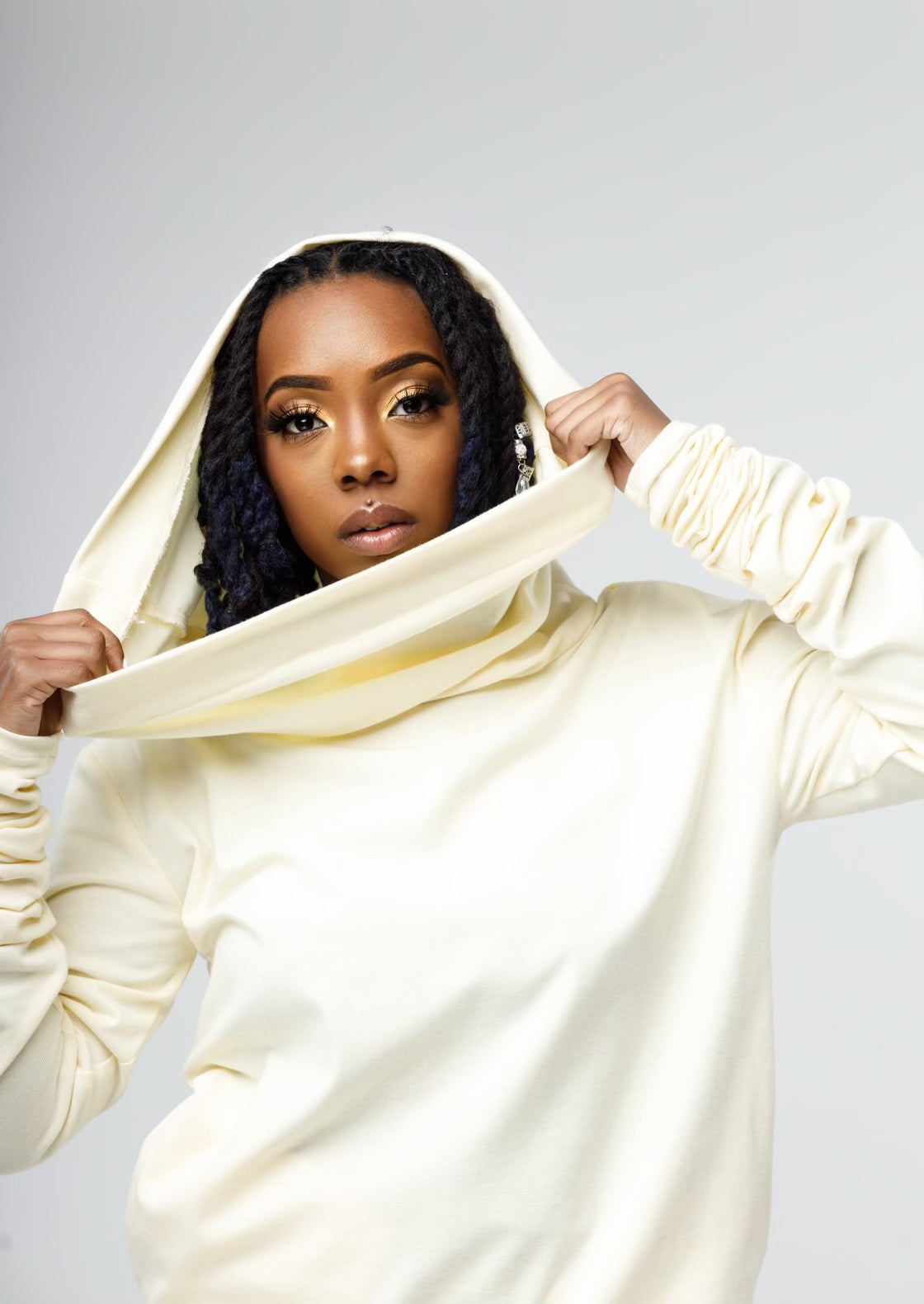 Unisex Cream Hoodie